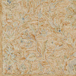 East Chicago Traditional Burnt Orange Area Rug