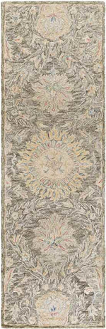 East Chicago Traditional Charcoal Area Rug