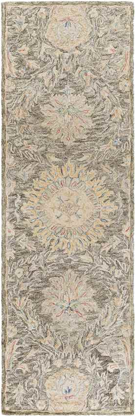 East Chicago Traditional Charcoal Area Rug