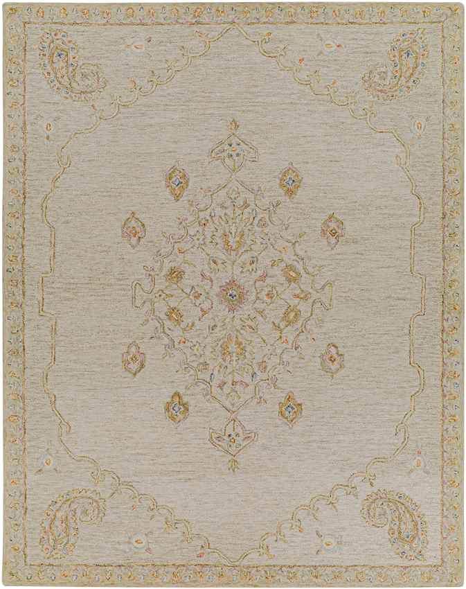 Logansport Traditional Beige Area Rug
