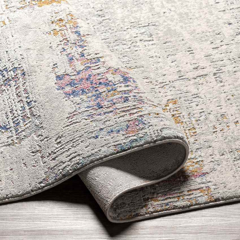 Monon Modern Light Gray Area Rug