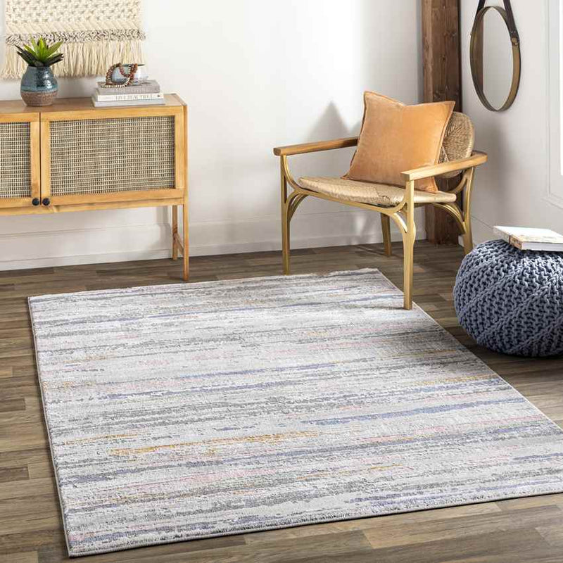 Morocco Modern Medium Gray Area Rug