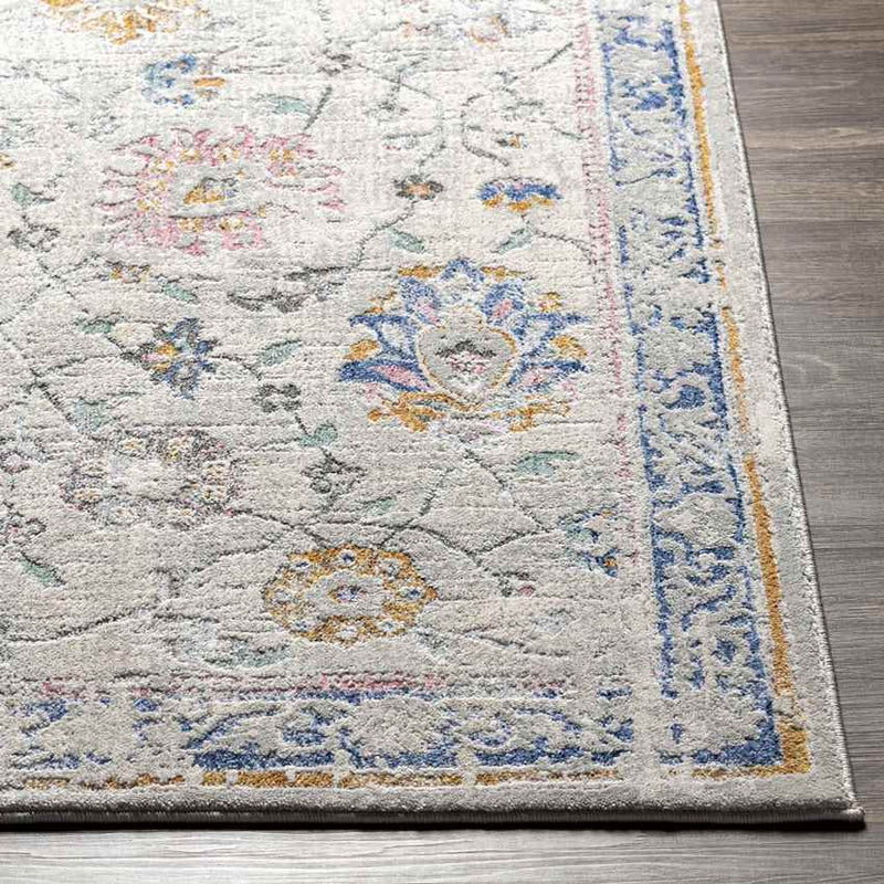 Morristown Traditional Pale Blue Area Rug