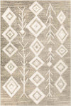 Seelyville Global Light Gray Washable Area Rug