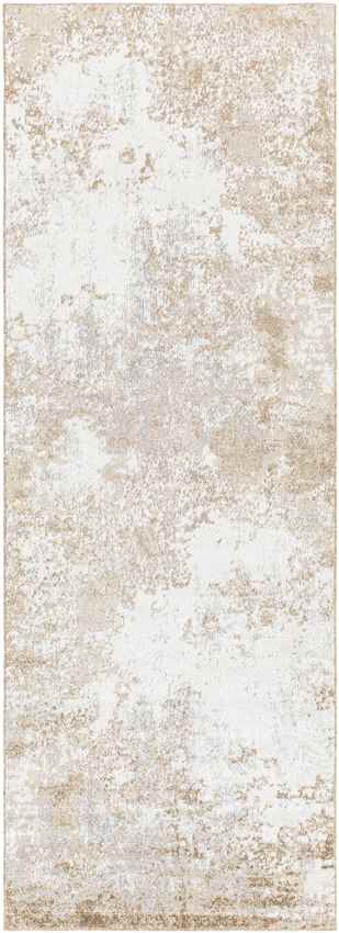 Shelburn Modern Taupe Washable Area Rug