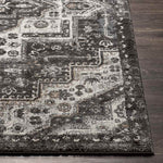 New Ross Traditional Charcoal Area Rug