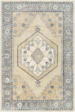 West Lafayette Traditional Khaki Area Rug