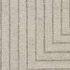 Springport Modern Light Gray Area Rug