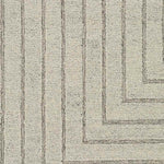 Springport Modern Light Gray Area Rug
