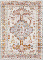 Hoyt Traditional Burnt Orange Area Rug