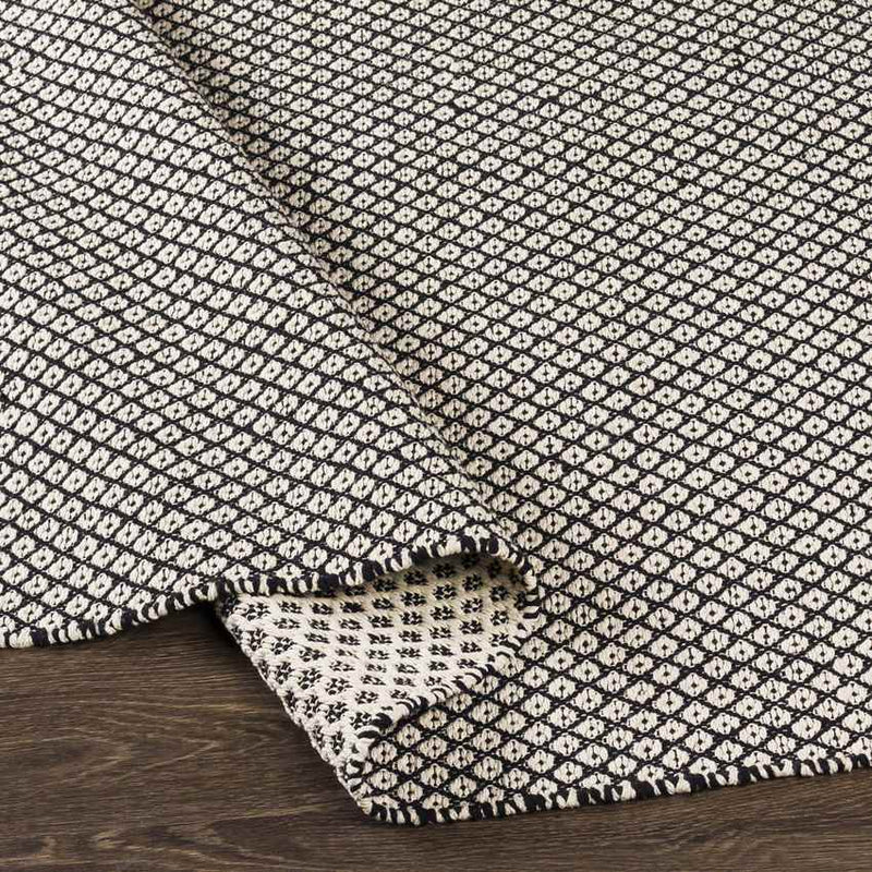 Stillman Valley Rustic Black Area Rug