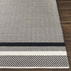 Stillman Valley Rustic Black Area Rug