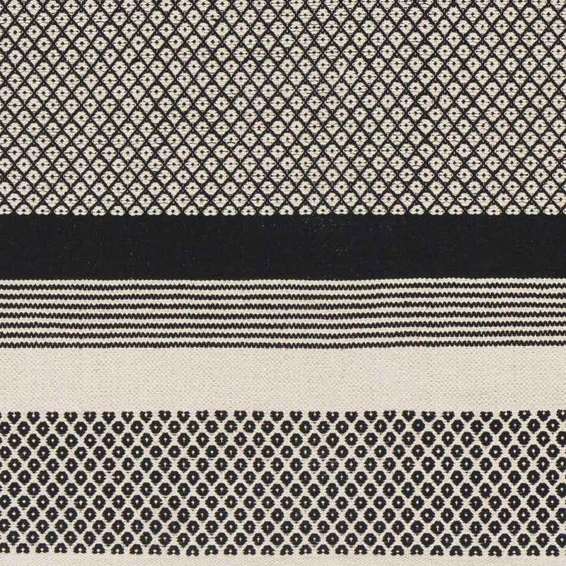 Stillman Valley Rustic Black Area Rug