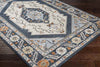 Country Club Hills Traditional Denim Area Rug