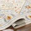 Crescent Traditional Beige Area Rug