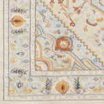 Crescent Traditional Beige Area Rug