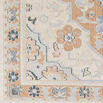 Crystal Lake Traditional Burnt Orange Area Rug