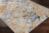 De Land Modern Burnt Orange Area Rug