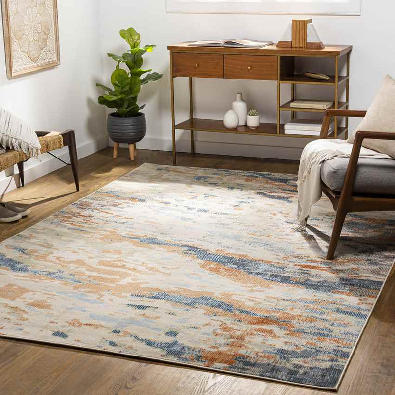 De Soto Modern Beige Area Rug