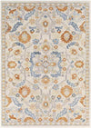 Deer Grove Traditional Ivory Area Rug