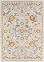 Deer Grove Traditional Ivory Area Rug