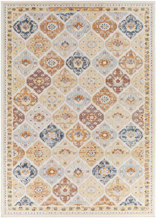 Deer Park Traditional Beige Area Rug