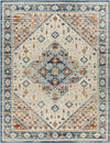 Dearborn Traditional Cream Area Rug