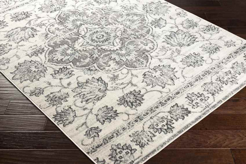 Beverly Shores Traditional Gray Area Rug