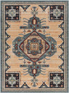 Bruceville Global Peach Area Rug