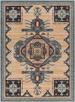 Bruceville Global Peach Area Rug