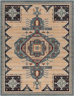 Bruceville Global Peach Area Rug