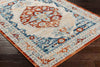 Burket Traditional Rust Area Rug