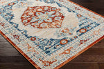 Burket Traditional Rust Area Rug