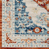 Burket Traditional Rust Area Rug
