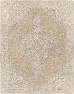 Warren Park Traditional Camel Area Rug