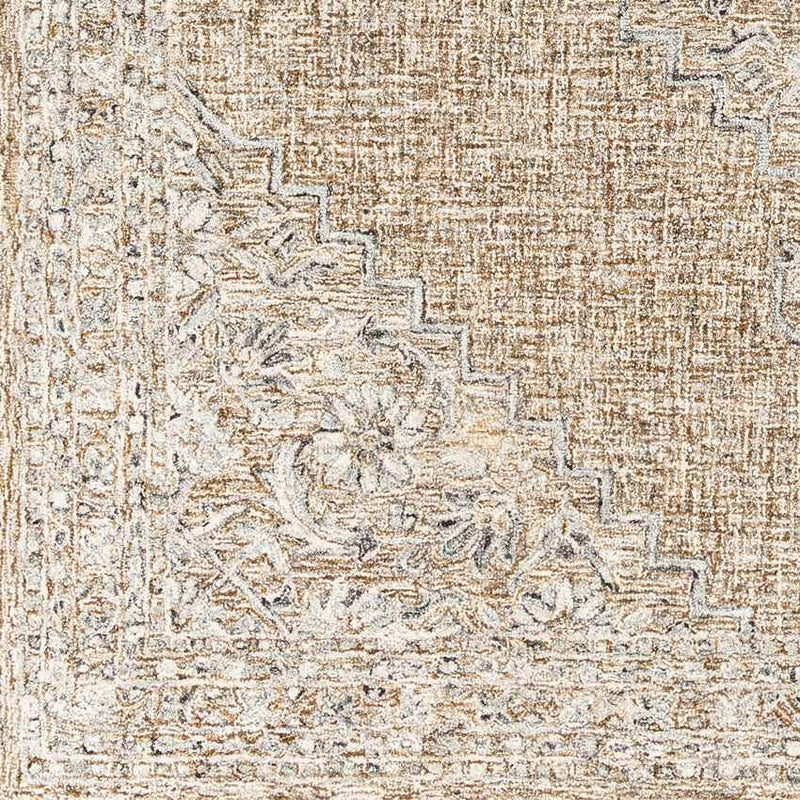 Warren Park Traditional Camel Area Rug