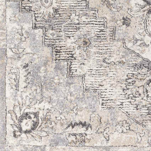 Lily Lake Traditional Beige Area Rug