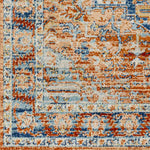 Cannelburg Traditional Burnt Orange Area Rug