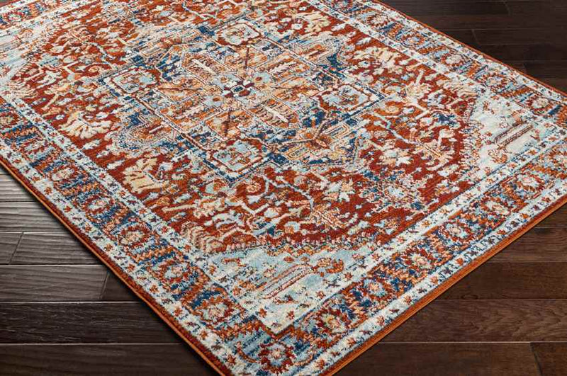 Cannelburg Traditional Garnet Area Rug