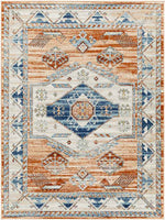 Cayuga Traditional Burnt Orange Area Rug