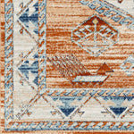 Cayuga Traditional Burnt Orange Area Rug