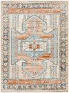 Cedar Grove Traditional Burnt Orange Area Rug