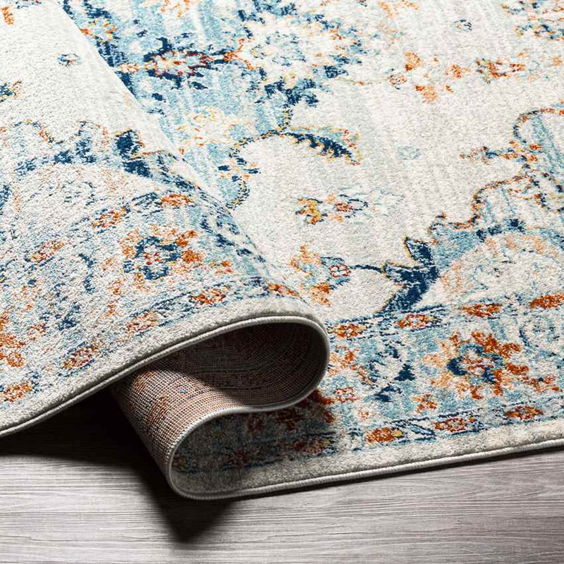 Mhilea Traditional Ivory Area Rug