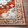 Mhilea Traditional Tangerine Area Rug