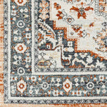 Corydon Traditional Navy Area Rug
