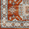 Country Club Heights Traditional Burnt Orange Area Rug