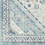 Earl Park Traditional Aqua Area Rug
