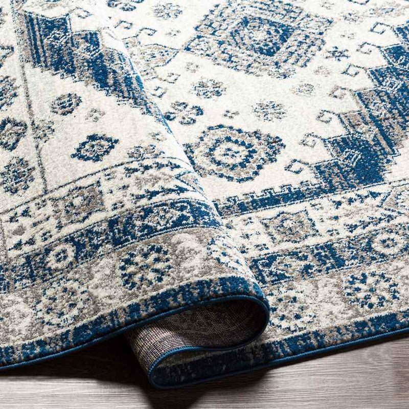 East Germantown Traditional Navy Area Rug