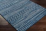 English Global Dark Blue Area Rug