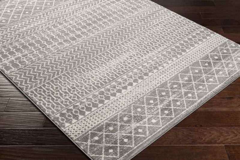 Lynar Global Medium Gray Area Rug